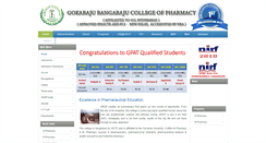 Desktop Screenshot of grcp.ac.in
