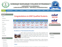 Tablet Screenshot of grcp.ac.in